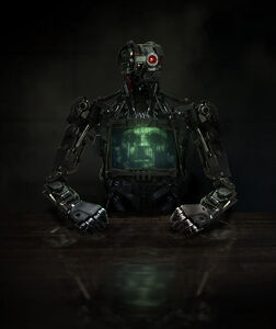 Concept art of Zola as he would have appeared in Ant-Man.