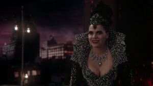 The Evil Queen taunting Regina