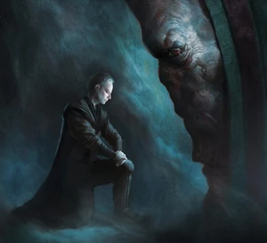 Darth Plagueis meets Palpatine, who later becomes Darth Sidious.