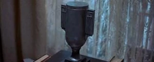 Johnny Bartlett's Urn.jpg (6 KB) An urn which contains the ashes of psychopathic mass murderer Johnny Bartlett.