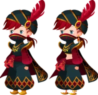 Jafar costume in Kingdom Hearts Union χ[Cross].