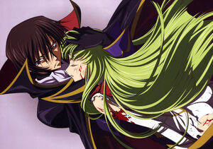 Lelouch and C.C. Code Geass