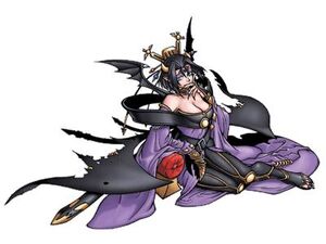 An alternate Bandai art of Mistress Lilithmon.