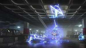 Tobias absorbs Leslie's "friend energy"