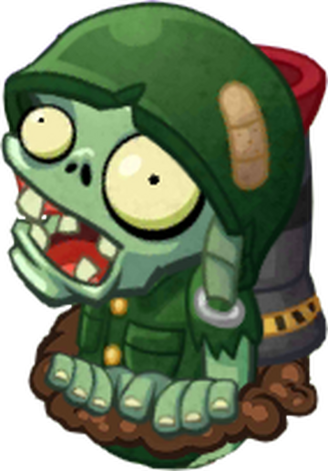 Soldier Zombie, Plants Vs Zombies: EDU Wiki