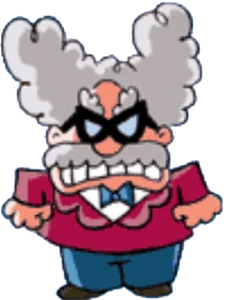 Professor Poopypants in the book series.