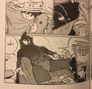 Helmazaria in the manga.