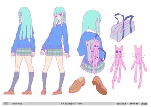 School uniform concept art.