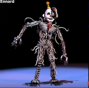 Ennard as it appears in the secret room.