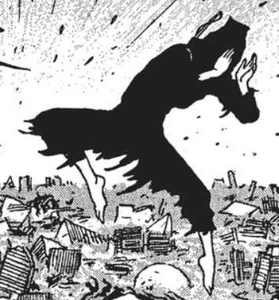 Goda calling the other cult members after a tsunami.