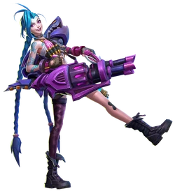 League Of Legends Jinx Render