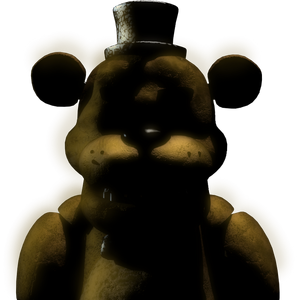 Texture of Golden Freddy's original form in the cutscene after the player beats Night 3.