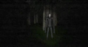 Slender Man in Slender: The Eight Pages.