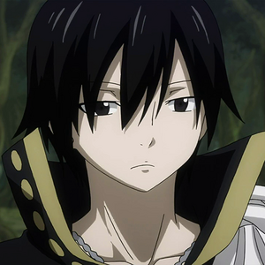 Zeref's face when not using his Power.