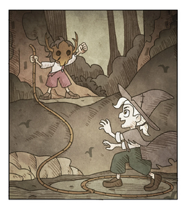 Philip and Caleb play "Witch-Hunter".