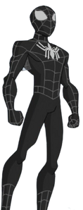 Black spider-man suit 1