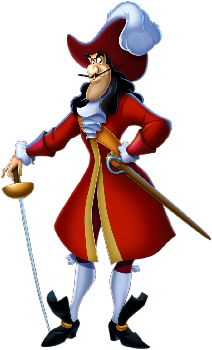 3.5 Captain Hook Jake Neverland Pirate Action Figure Disney Peter