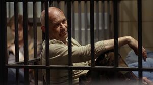 Maynard in his holding cell (Wrong Turn 5)
