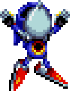 Metal Sonic defeated.
