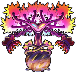 An unused sprite of Weeping Reclusa for the world map