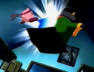 Teacher Creature 4.png (462 KB) Kirby kicking Teacher Creature.