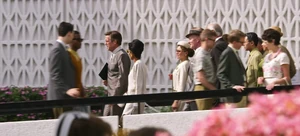 Nix walking through the World Fair.