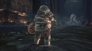 Yhorm Old Friend.png (1.96 MB) Siegward entering Yhorm's room.