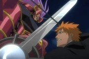 Hanza fighting Ichigo again