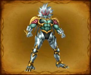 Hadlar as a Superior Being in in Dragon Quest of the Stars.