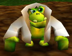 Klungo.png (45 KB) First encounter with Klungo in Banjo-Tooie.