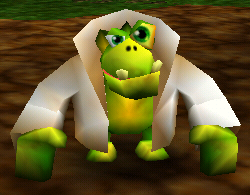 First encounter with Klungo in Banjo-Tooie.