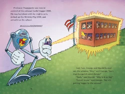  shrinking the school after losing his sanity.