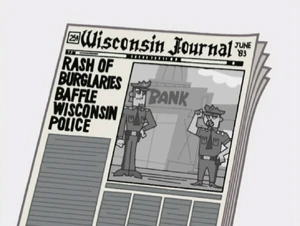 "with a series of invisible burglaries!"