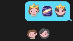 Star Wars The Last Jedi as told by Emoji - Kylo asks Rey to join him