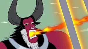 Tirek devouring Twilight's friends' magic.