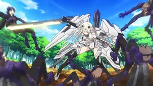 Ellen breaking free.