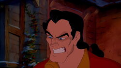 Gaston angrily snaps after Belle tells him that he is the real monster.