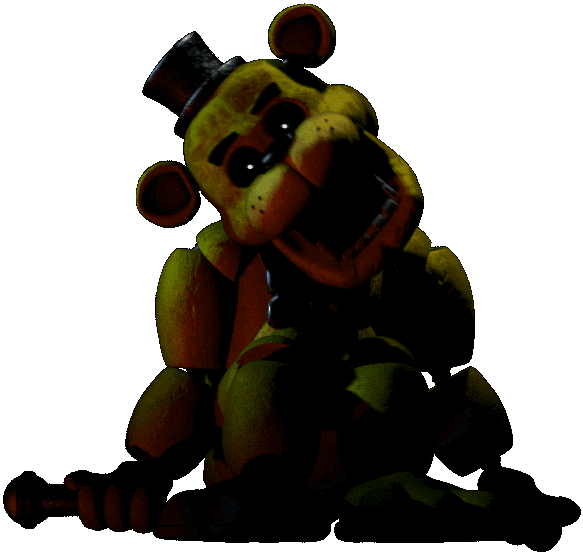 golden freddy fnaf 2 jumpscare