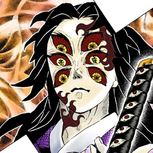 Demon slayer: kimetsu no yaiba kokushibo in front of the crescent