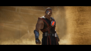 kano emerging from the Timequake
