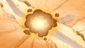 S4E27.271 The Truck Explodes.png (888 KB) Frank's death. after Muscle Man Pranked him