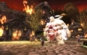 Abercrombie laying waste to Darkshire with Stitches.