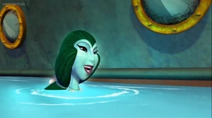 The Lady of the Depths presenting herself.