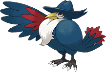 Honchkrow ♂ (Pokemon HeartGold & SoulSilver)