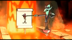 Jack in cameo appears from Billy & Mandy's Big Boogey Adventure.
