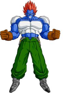 Super Android 13 art for Budokai Tenkaichi 3