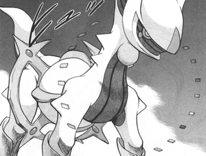 Arceus in Pokémon Adventures.