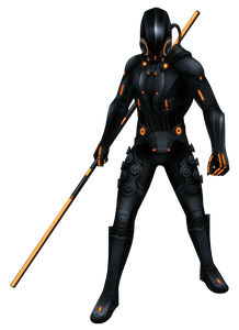 A Black Guard in Kingdom Hearts 3D: Dream Drop Distance.