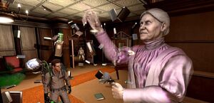 The spirit of Eleanor Twitty appears in Ghostbusters: The Video Game.