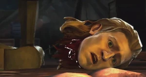 Gryff after being brutally decapitated by Rodrik.